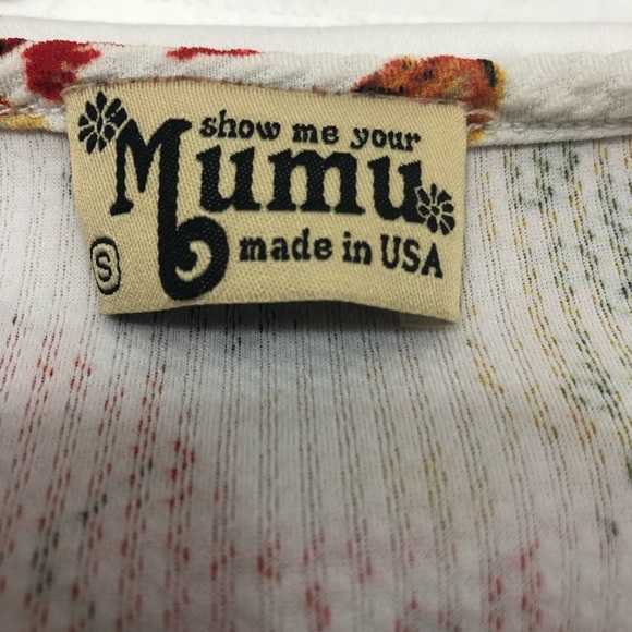 Show Me Your MuMu oversized floral top - Picture 5 of 6